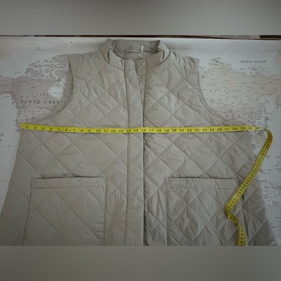 🆕Barbour Cosmia Liner Quilted Long Vest Size 3X NWT - Picture 10 of 13